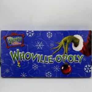 Late for the Sky Whoville-opoly Board Game Complete Holiday Christmas Complete